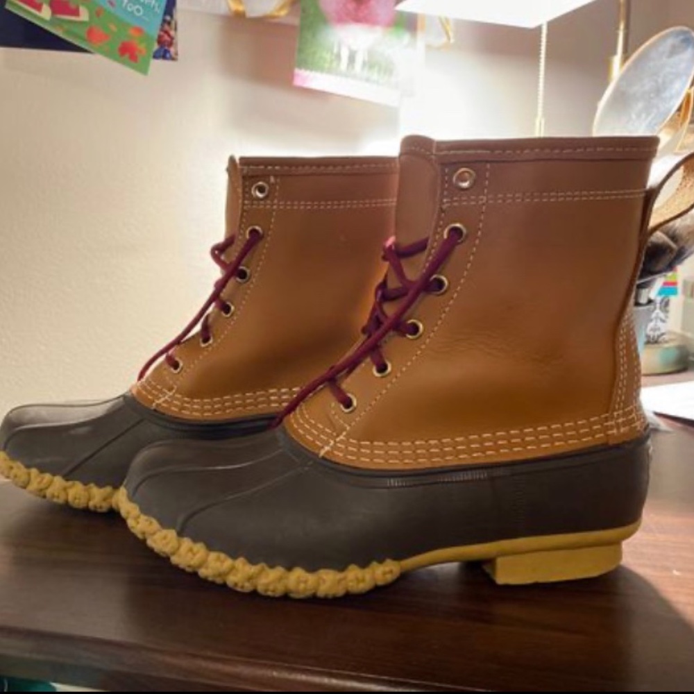 Women's Bean Boots-  L.L. Bean 8"- Size 7